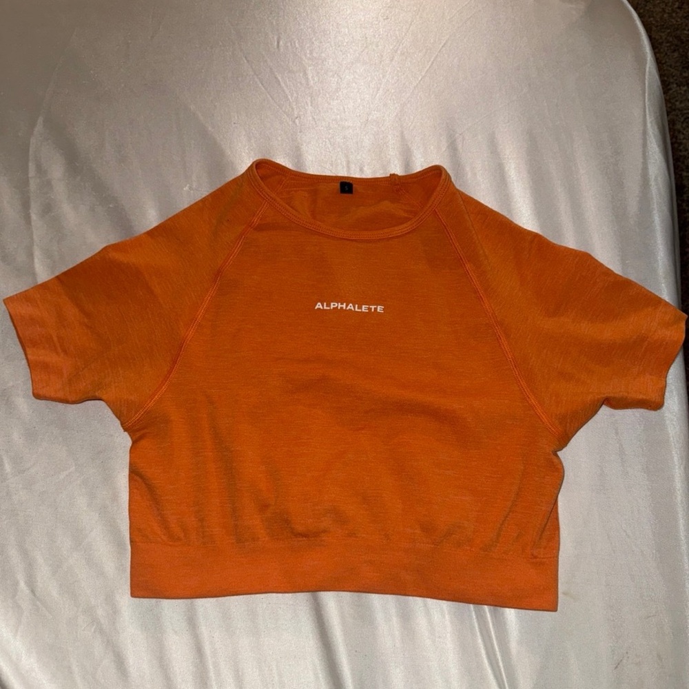 Alphalete Vibrant Orange Tee